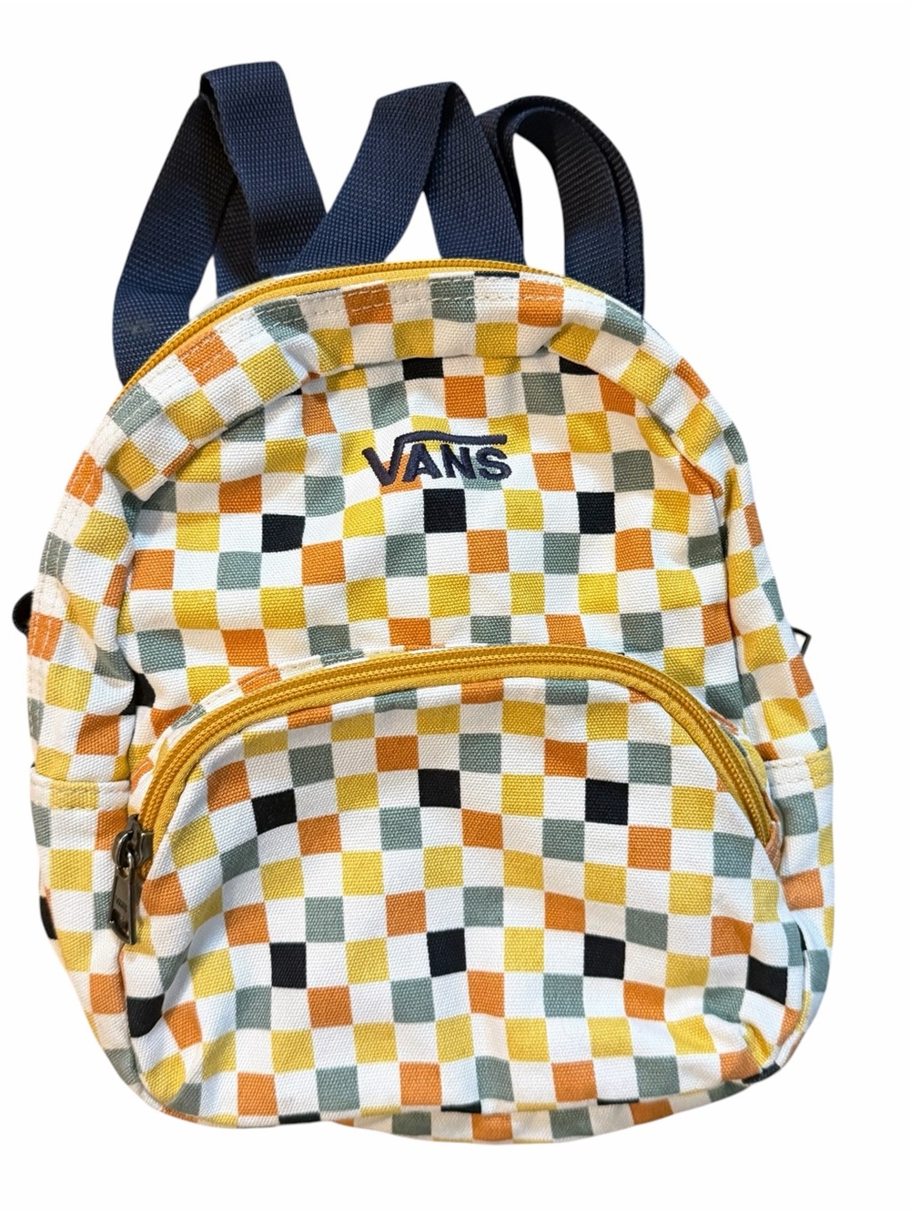 Vans Kids Karina Checkerboard Mini Backpack Casual Versatile Utility Streetwear